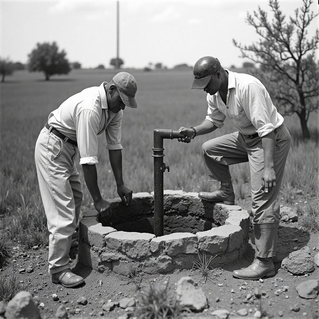 Awọn ọjọ ibẹrẹ ti WaterCareWA ni abule igberiko kan