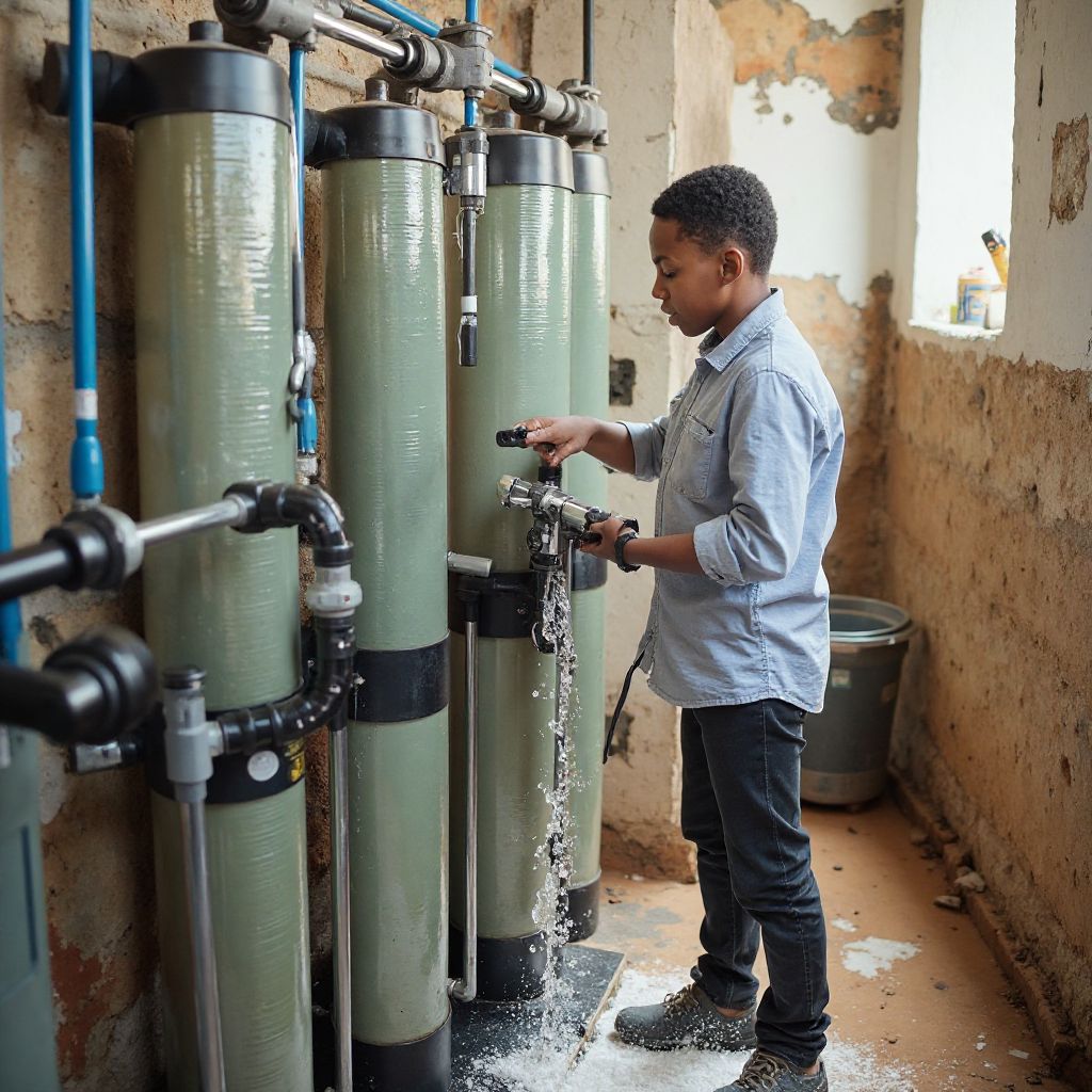 Omi ìwẹnumọ eto fifi sori ẹrọ